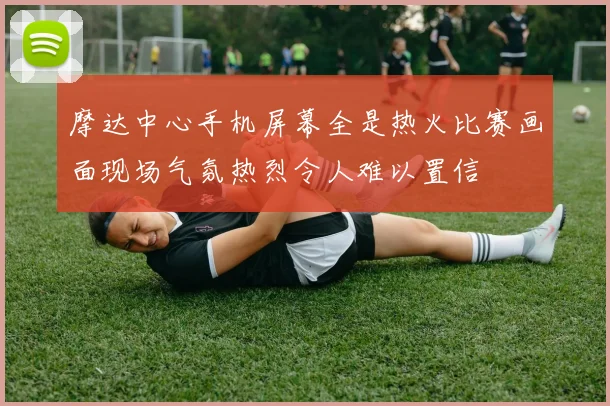 摩达中心手机屏幕全是热火比赛画面现场气氛热烈令人难以置信